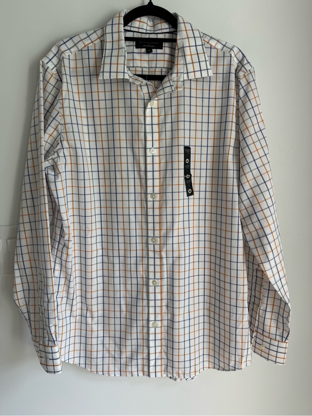 Banana Republic Factory Non Iron Slim Fit Button Down Shirt Men’s L NEW